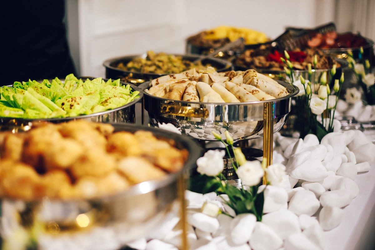 Buffet spread